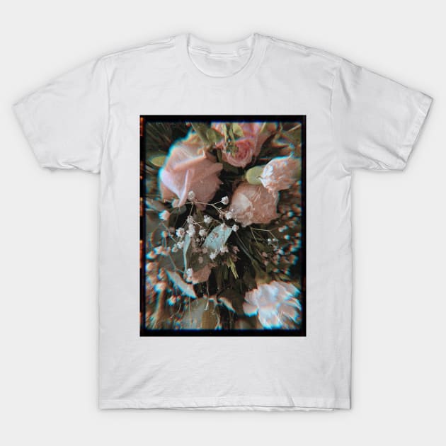 Wedding Flowers T-Shirt by Vanta Arts
